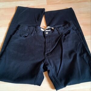 Gap Men's 30x30 Low Rise Stretch Black Jeans